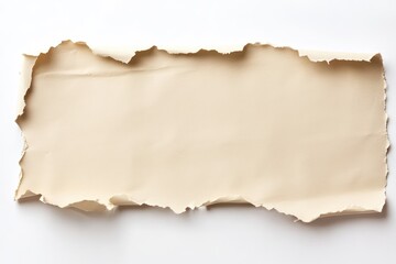 Torn Beige Paper Texture: A Grunge Background