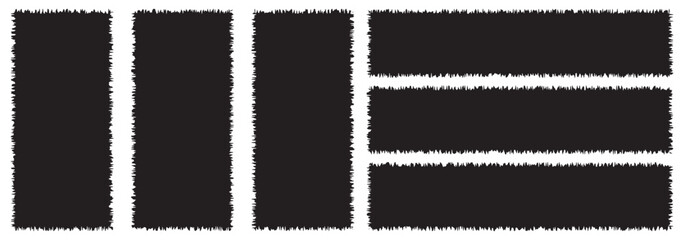 Torn papers on white, torn pieces of paper on a white background seamless torn paper edges, vector illustration seamless torn paper edges, vector illustration eps 10
 