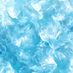 Abstract image of ice or water texture in shades of blue and white, creating a cool, fluid, and crystalline appearance.