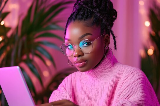 Envisioning Tomorrow Witness a creative designer immersed in a futuristic workspace where holographic data floats around, revolutionizing design processes Explore the intersection of technology and - Powered by Adobe