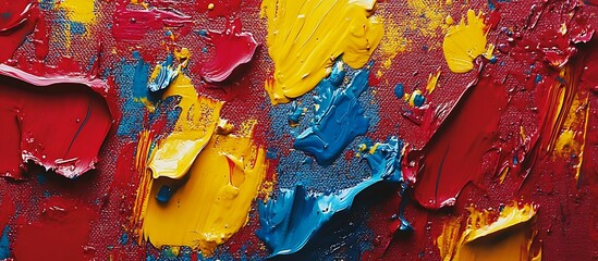 Fototapeta premium Abstract Oil Paint Texture