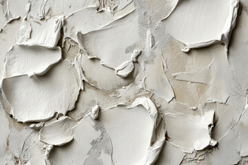 Abstract Concrete Texture with Painterly Cement Strokes and Organic Imperfections