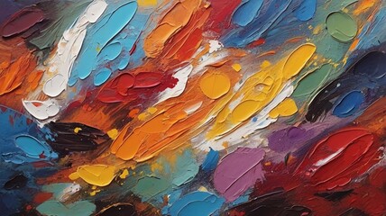 abstract colorful pastel paint swatches background