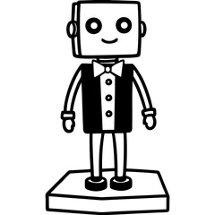 funny cartoon android