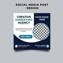 Corporate Social Media Post Design