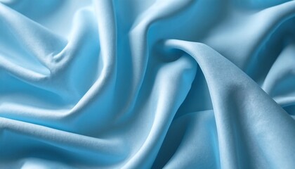 Obraz premium blue fabric with a satin sheen.