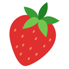 Obraz premium strawberry vector illustration