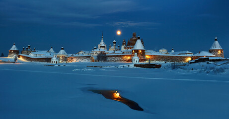 Solovki, Russia. Solovetsky Monastery. Nature of Solovetsky Islands. Travel and tourism....