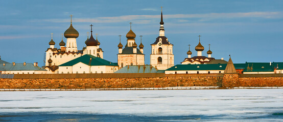 Solovki, Russia. Solovetsky Monastery. Nature of Solovetsky Islands. Travel and tourism....
