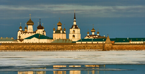 Solovki, Russia. Solovetsky Monastery. Nature of Solovetsky Islands. Travel and tourism....