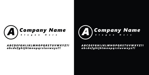 Sophisticated Business Logo with Serif Font for Timeless and Elegant Brand Identity