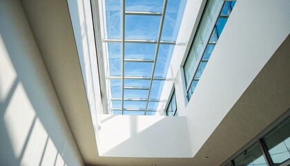 interior of a modern building