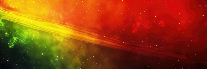 Zimbabwe Independence Day, Black History Month, abstract red yellow green black shiny background, Zimbabwe flag, horizontal banner, copy space, free space for text