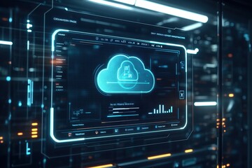 Cloud Security Alert Interface: Data Protection in Action