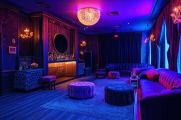 event planner organizing anniversary party, cozy and elegant indoor venue, creative and meticulous decor, professional expertise in event design, seamless execution