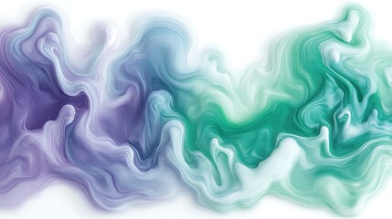 Obraz premium Abstract Liquid Paint Swirls