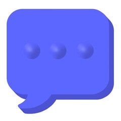 3d bubble, blue speech bubble isolated on white, speech bubble on white, speech bubble png, blue speech bubble icon, bubble text, bubble speech png, bubble speech sticker, blue element, comunication