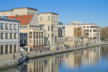 Neubauten, Immobilien, Havelarm, Alte Fahrt, Adolf-Miethe-Ufer, Potsdam, Brandenburg, Deutschland