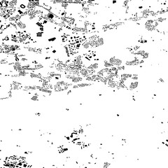 Buildings map of Cambuslang Great Britain