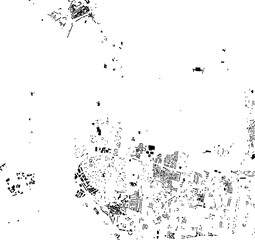 Buildings map of Littlehampton Great Britain