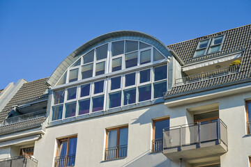 Wohnhaus, Dachwohnung, Cosimaplatz, Friedenau, Berlin, Deutschland