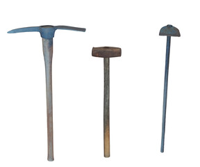 3d rendering rusty tools 