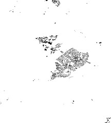 Buildings map of Westbury Great Britain