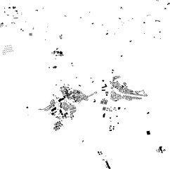 Buildings map of Irvine Great Britain