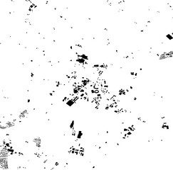Buildings map of St Helens Great Britain