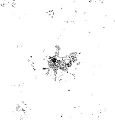 Buildings map of Saffron Walden Great Britain