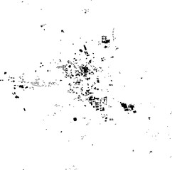 Buildings map of Boston Great Britain