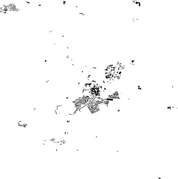 Buildings map of Sleaford Great Britain