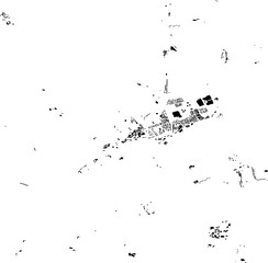 Buildings map of Spennymoor Great Britain
