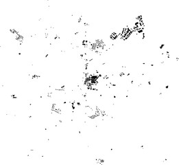 Buildings map of Royal Tunbridge Wells Great Britain