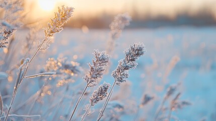 Peaceful White Snow Background for Seasonal Designs and Text Placement