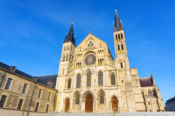 Saint-Remi Basilica in Reims city