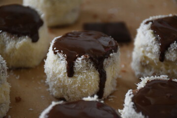 Chocolate  Cookie with Vanilla Cream Filling