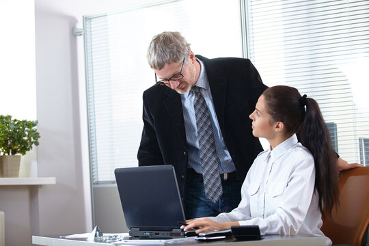business people in the office