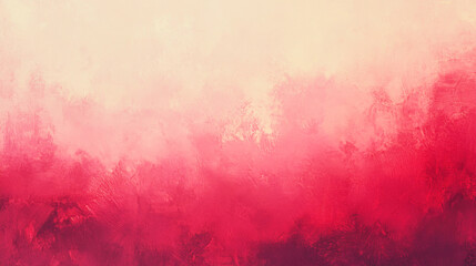 Obraz premium Blurry abstract gradient with warm pink and red tones creating an elegant glow effect