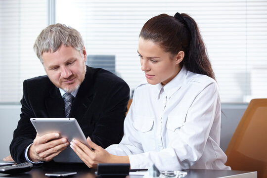 business people in the office