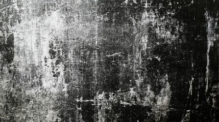 Obraz premium Abstract grunge surface with heavily textured black and white distressed metal appearance