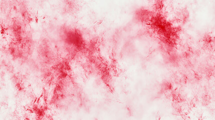 Obraz premium Abstract red watercolor strokes blend on a white background with high detail
