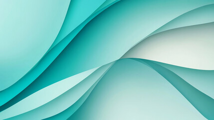 wavy background with paper cut style Integrate curved lines sparingly to add a sense of flow