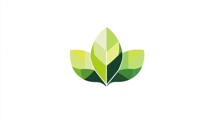 This striking sprout logo embodies the essence of development, representing healthy eating and the potential for growth in a fresh, eco-friendly manner