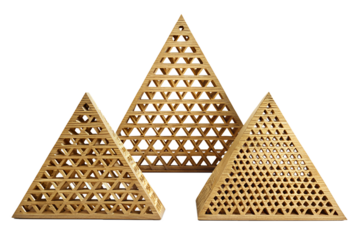 abstract triangle background