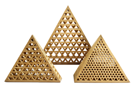 abstract triangle background