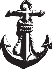 anchor and rope