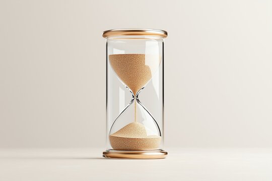 Sanduhr als Symbol f&uuml;r Zeit und Verg&auml;nglichkeit

