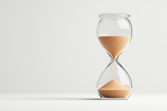 Sanduhr als Symbol f&uuml;r Zeit und Verg&auml;nglichkeit

