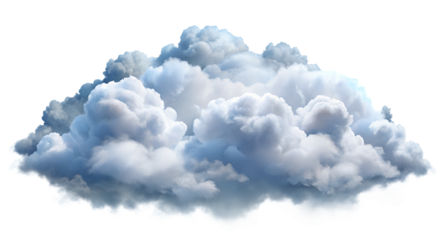 blue sky with clouds